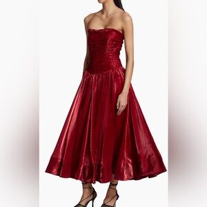 NWT Aje Regent Midi Dress Size AU 4/US 0
